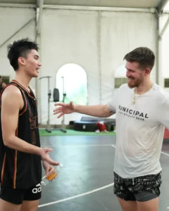 By Any Means Basketball founder Coleman Ayers coaching players