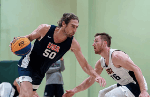 Jordan Hamilton playing USA basketball